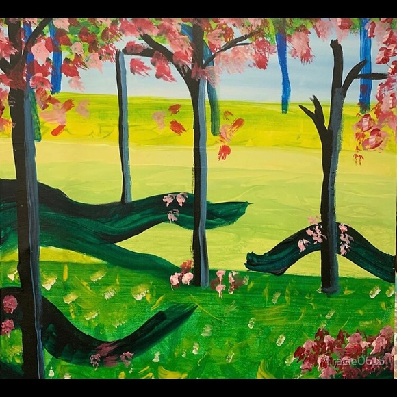 Spring Fever Throw Pillow(with insert) - Picture 3 of 3